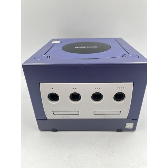 Nintendo GameCube DOL-001 Gaming System - Indigo - TESTED & WORKING - Picture 6 of 13